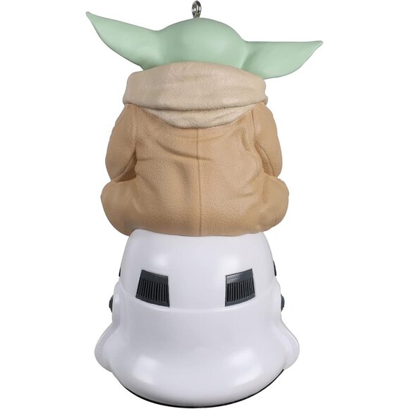 🆕 Mandalorian Child Christmas Ornament Star Wars Multi-Color Artist Stormtroope - Picture 4 of 6